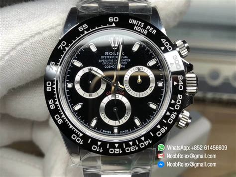 rolex 116500 replica 904 steel|Daytona 116500 Noob Factory 904L Stainless Steel Case and .